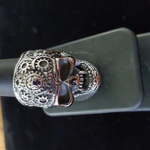 Stainless Steel Skull Ring Sz10. 35mm